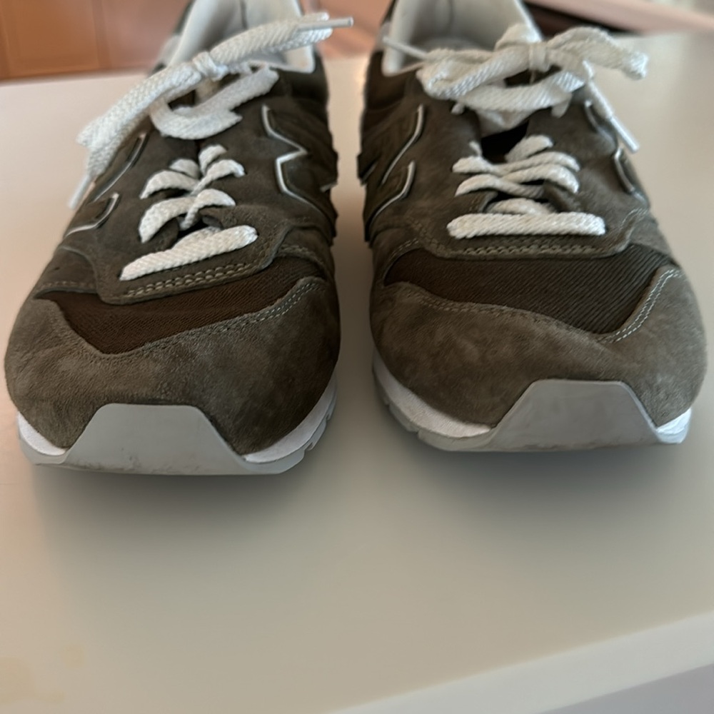 New Balance Men's Green and Gray Trainers 996 SIZE 8 - Picture 5 of 8